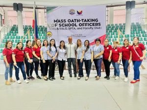 MASS OATH-TAKING OF SCHOOL OFFICERS